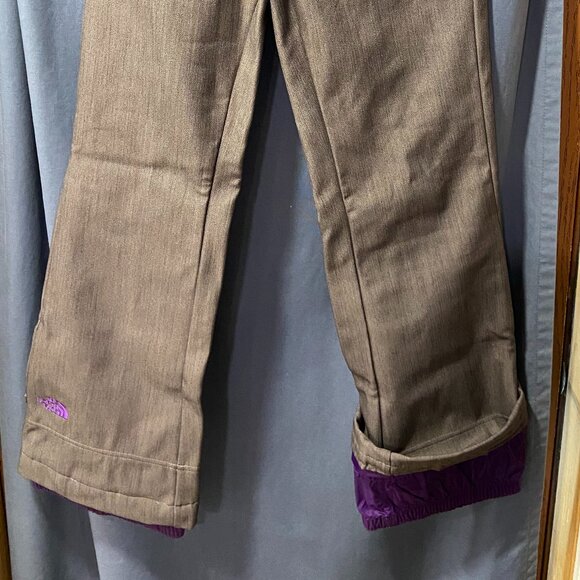 THE NORTH FACE Fitted Ski Snowboard Pant Womens Small - Gray - Picture 2 of 6